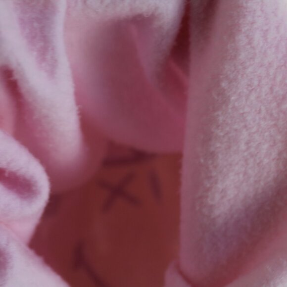 Women's Pink Smiley World Pullover with Happy Face Design Size XS - Picture 9 of 10